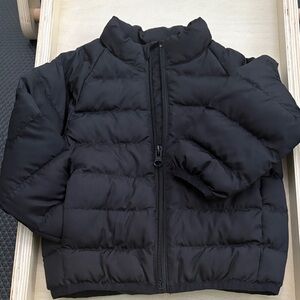 Wonder Nation Classic Black Puffer Jacket 18m